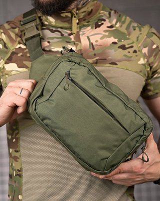 Тактична поясна сумка Laberis Олива Cordura EDC приховане носіння аптечка рп7470 93383 фото
