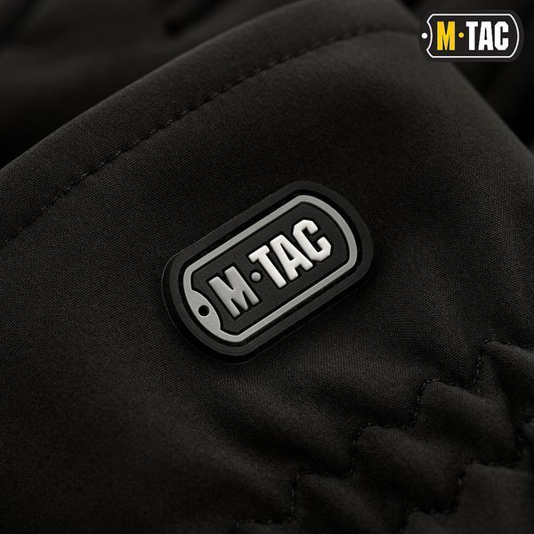 Рукавички M-Tac демісезонні Soft Shell Чорні 90010002-S фото