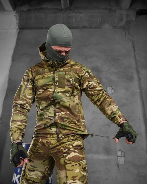 Тактический костюм Explosion Мультикам, твил, водоотталкивающий, с липучками и эластичными вставками 50187 XL фото