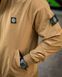 Ветровка Stone Island городская с карманом Coyote, водоотталкивающая, эластичная ткань T800 S 92195 S фото 7