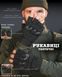 Безпалые перчатки Outdoor Tactics Black с защитой косточек и усиленной ладонью из нубука 86959 XXL фото 5