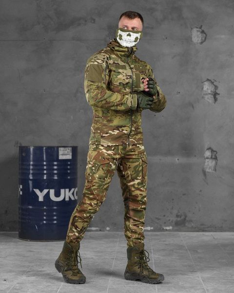 Тактический костюм 3в1 Hunter рип-стоп с дышащими вставками и липучками для шевронов 86474 S фото
