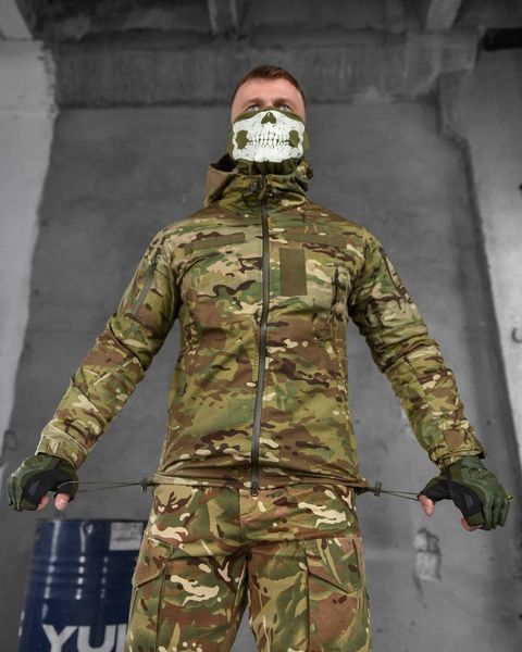 Тактический костюм 3в1 Hunter рип-стоп с дышащими вставками и липучками для шевронов 86474 S фото