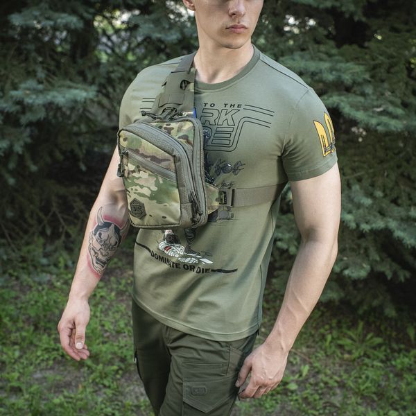 Сумка M-Tac Sling Bag Elite Hex Olive 10175238 фото