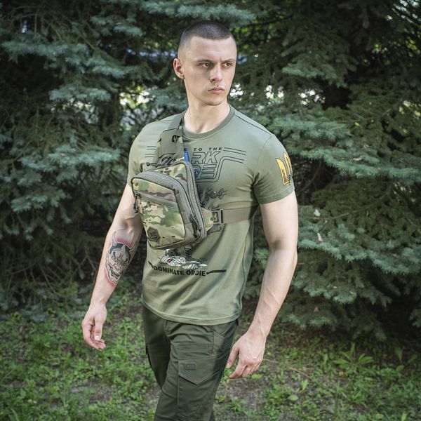 Сумка M-Tac Sling Bag Elite Hex Olive 10175238 фото