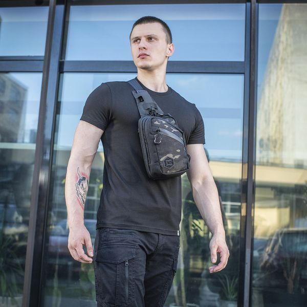 Сумка M-Tac Sling Bag Elite Hex Black 10175208 фото