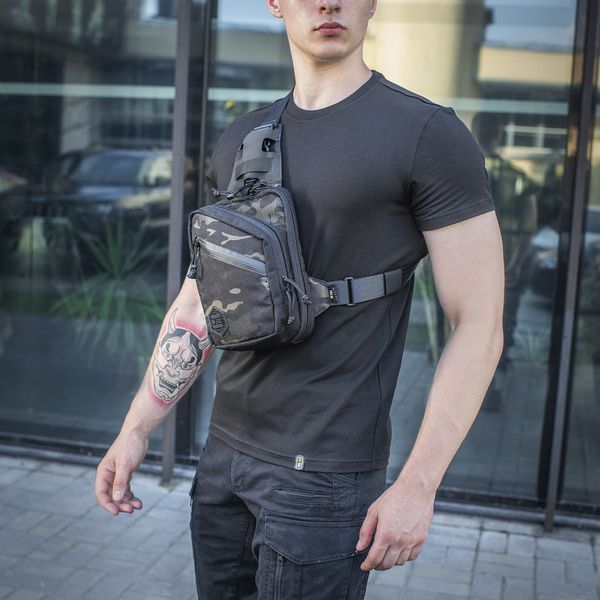 Сумка M-Tac Sling Bag Elite Hex Black 10175208 фото