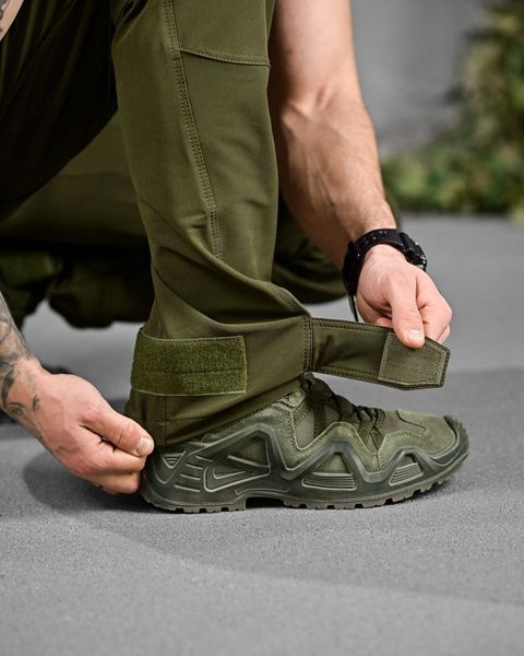 Літній тактичний костюм Soldier Олива з липучками під шеврони еластична тканина 91610 S фото