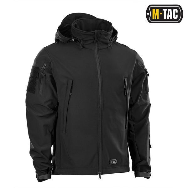 Куртка M-Tac Soft Shell Чёрная 20201002-S фото