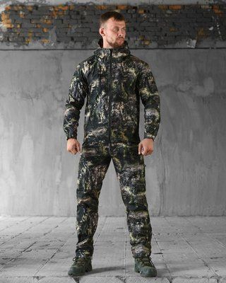 Тактический маскировочный костюм SOFTSHELL Permanent софтшелл утяжки манжеты 89033 XS фото