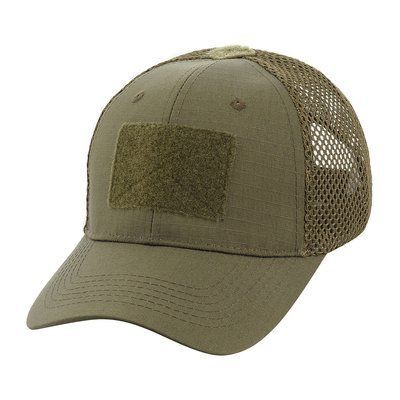 Бейсболка M-Tac з липучкою та сіткою Flex ріп-стоп Dark Olive 40570048-56 фото