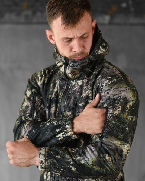 Тактический маскировочный костюм SOFTSHELL Permanent софтшелл утяжки манжеты 89033 XS фото