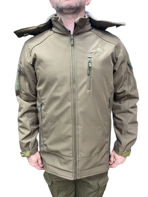 Куртка зимова Softshell WOLFTRAP Олива 242358 фото