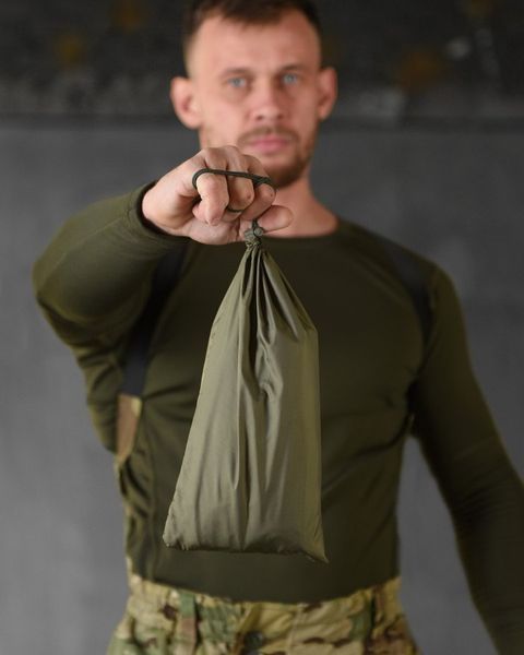 Пончо-дождевик Олива Мультикам камуфляж защитное с капюшоном армейское 90061 фото