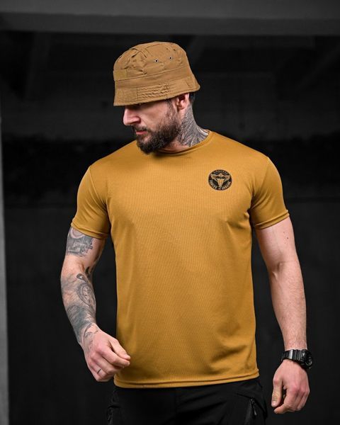 Футболка Coyote Airoborn з поліестеру Coolmax з шовкографією, чоловіча легка дихаюча 19397 M фото