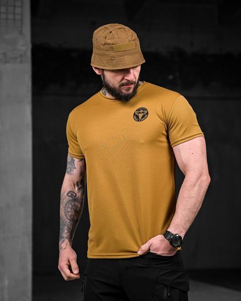 Футболка Coyote Airoborn з поліестеру Coolmax з шовкографією, чоловіча легка дихаюча 19397 M фото