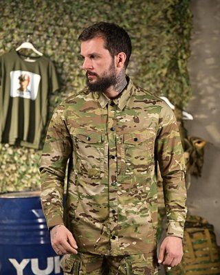 Тактична сорочка 762 Mavrik Мультикам T800 еластична дихаюча тканина 93126 XL фото