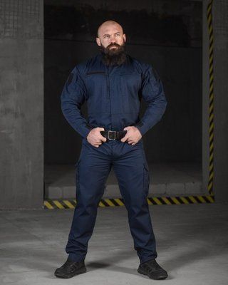 Статутний костюм ДСНС ріп-стоп бавовна поліестер з липучками для шевронів 16125 S фото