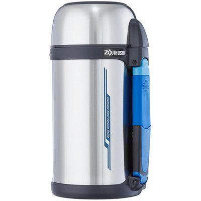 Термос ZOJIRUSHI SF-CС15XA 1.5l (складана ручка+ремінець) Сталевий 16780018 фото