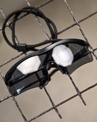 Тактичні окуляри Sengeit Black UV400 для активного відпочинку та спорту з еластичним кріпленням 93041 фото