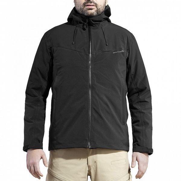 Куртка Pentagon Monlite Rain Shell Чёрная K07015-01-M фото