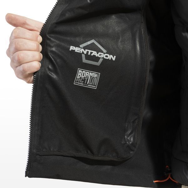Куртка Pentagon Monlite Rain Shell Чёрная K07015-01-M фото