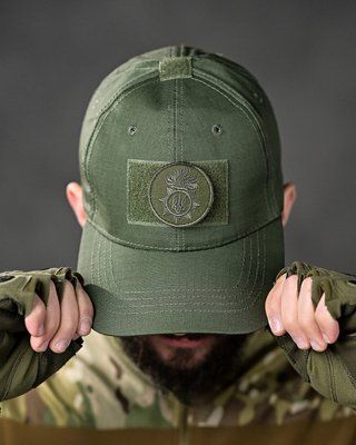 Бейсболка Нацгвардия Олива Рипстоп с шевроном Оригинал 91497 фото