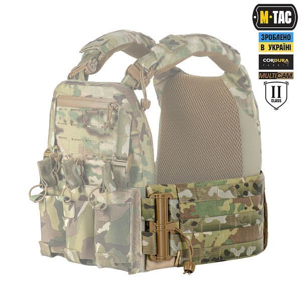 Камербанд M-Tac с баллистическими пакетами 2 класс Cuirass Elite Multicam 10385008-XL/2XL фото