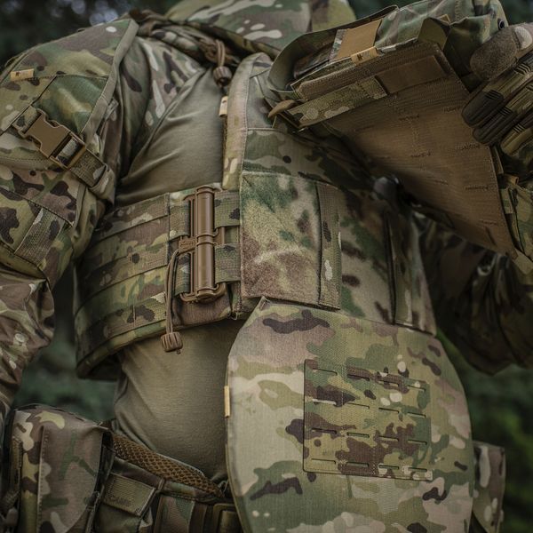 Камербанд M-Tac с баллистическими пакетами 2 класс Cuirass Elite Multicam 10385008-XL/2XL фото