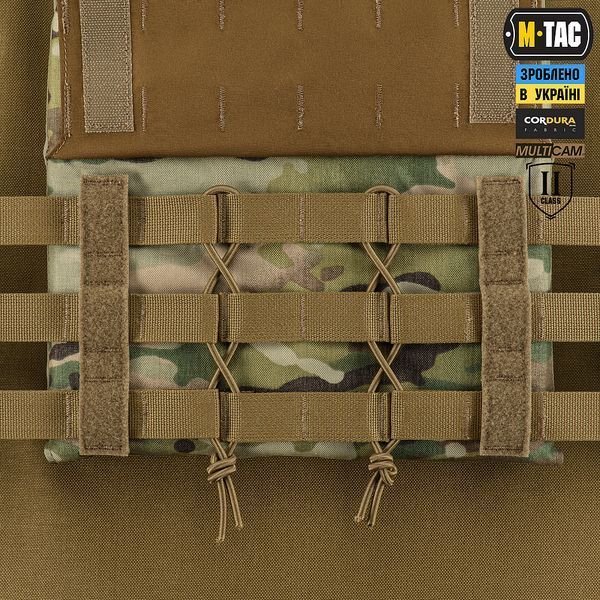 Камербанд M-Tac с баллистическими пакетами 2 класс Cuirass Elite Multicam 10385008-XL/2XL фото