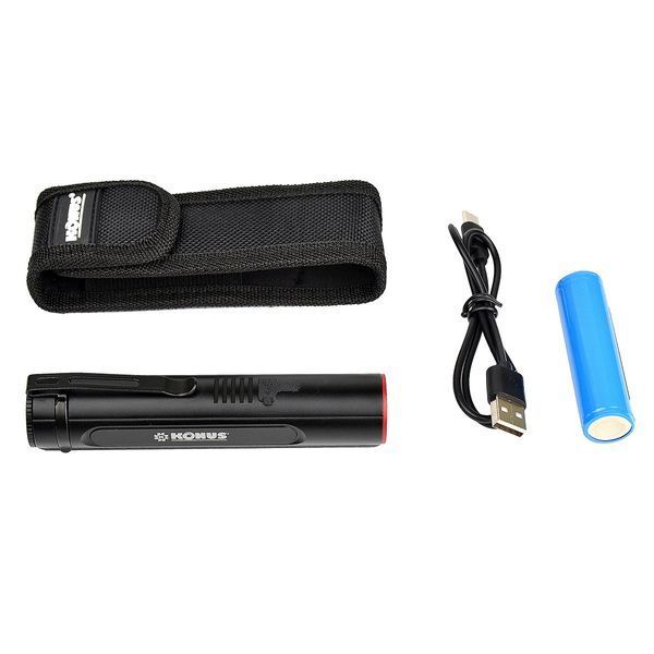 Фонарь KONUS KONUSLIGHT-2K (1000/2000 Lm) USB Rechargeable 3930 фото