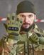 Тактичні рукавички Tact хакі з посиленими накладками та антиковзними вставками 11135 M фото 4