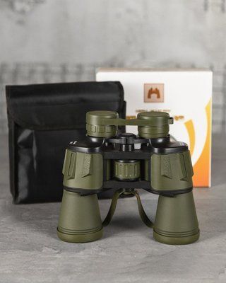 Бинокль High Quality 20x50 Black с мультипросветленным покрытием для охоты и туризма 90805 фото