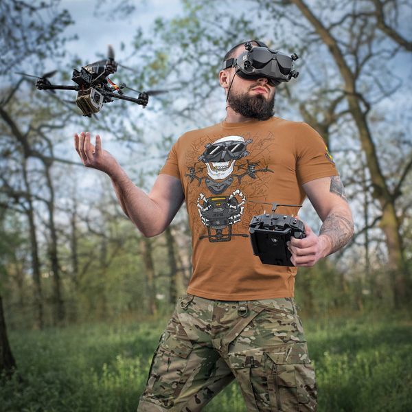 Футболка M-Tac Drohnenf&uuml;hrer Тёмный Койот 80050017-XL фото