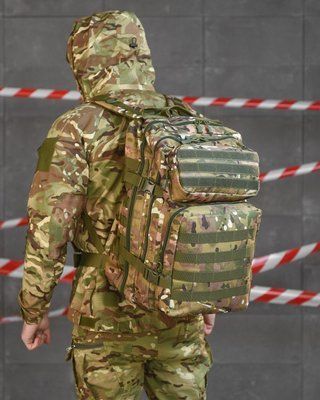 Тактический рюкзак Armour Tactical Oxford 900D Мультикам с системой MOLLE влагозащитный 91174 фото