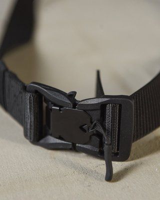 Ремінь з магнітною швидкознімною пряжкою Artx Python Black поліамідний армійський 90347 фото
